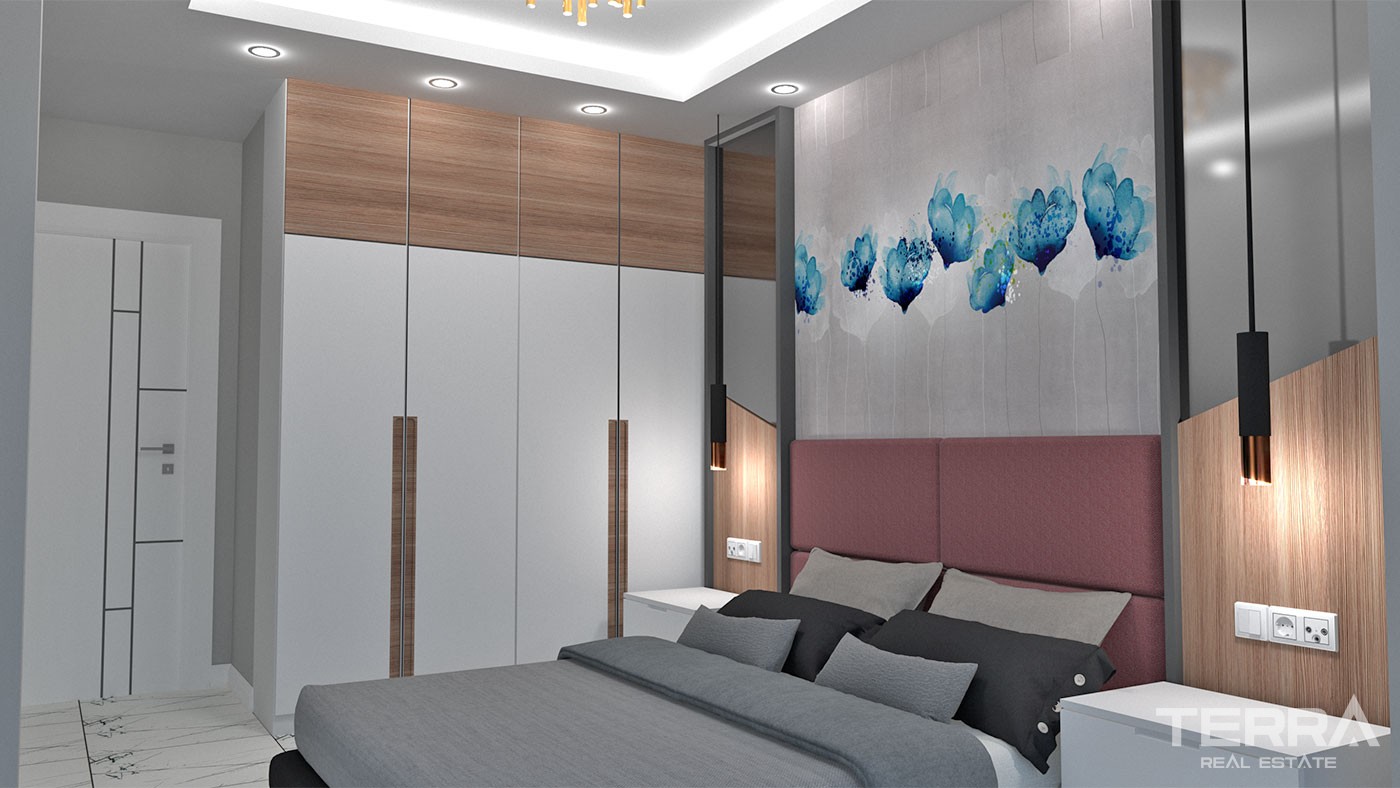 Modern Apartments for Sale in Alanya Centre Near to Cleopatra Beach - 39336