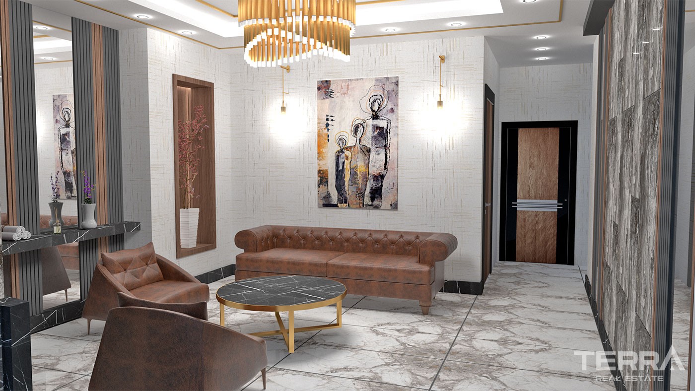 Modern Apartments for Sale in Alanya Centre Near to Cleopatra Beach - 39339