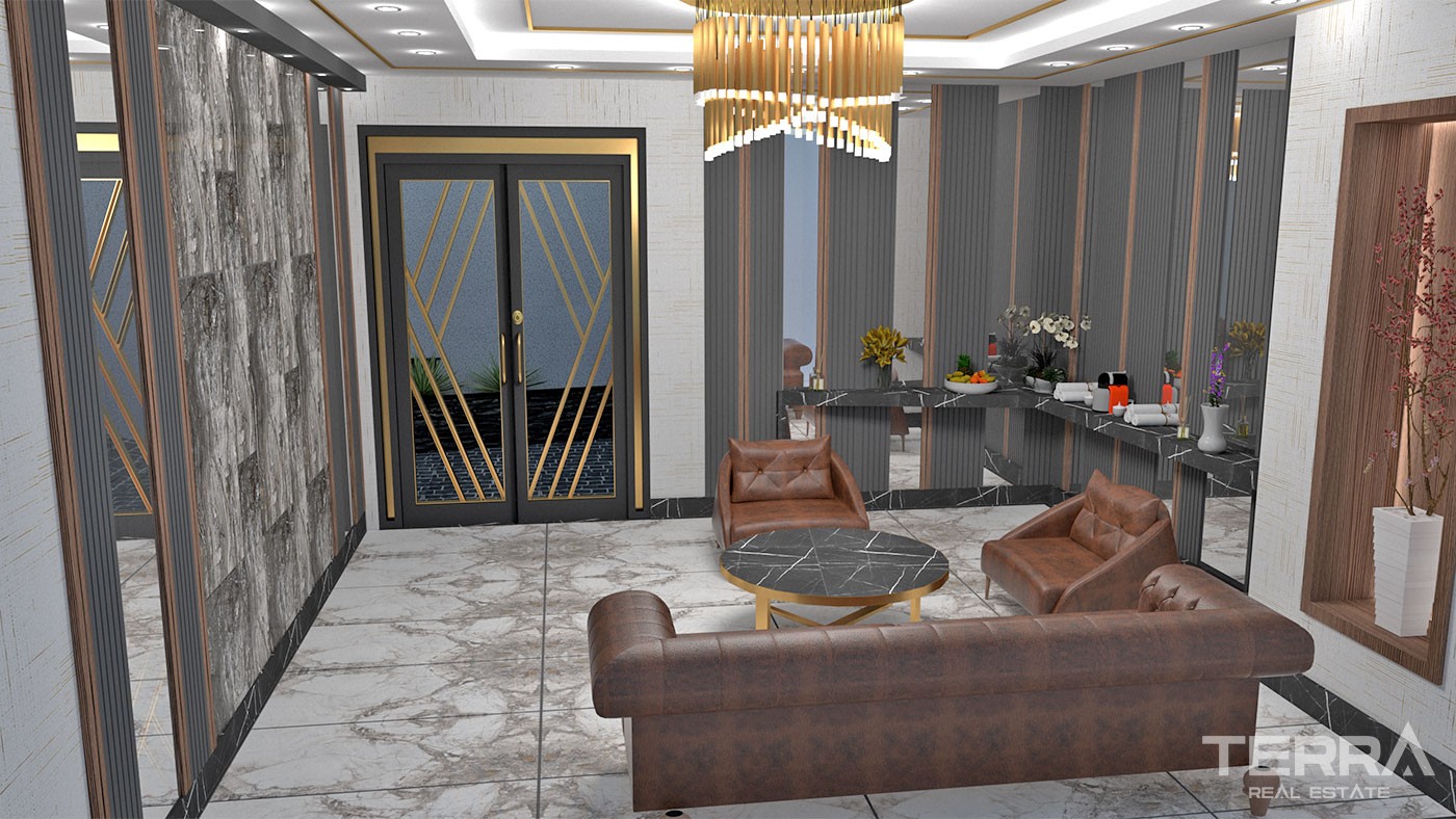 Modern Apartments for Sale in Alanya Centre Near to Cleopatra Beach - 39340