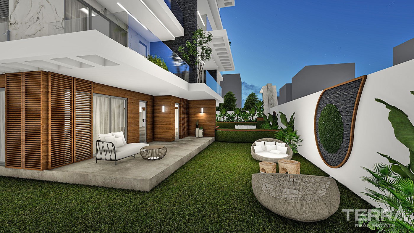 Appartements Modernes Dans la Résidence à 150 m de la Mer à Kestel - 39429