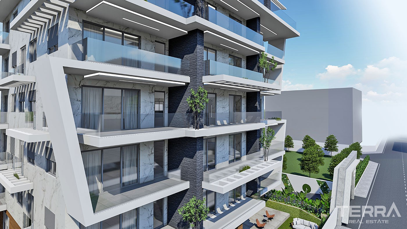 Appartements Modernes Dans la Résidence à 150 m de la Mer à Kestel - 39430