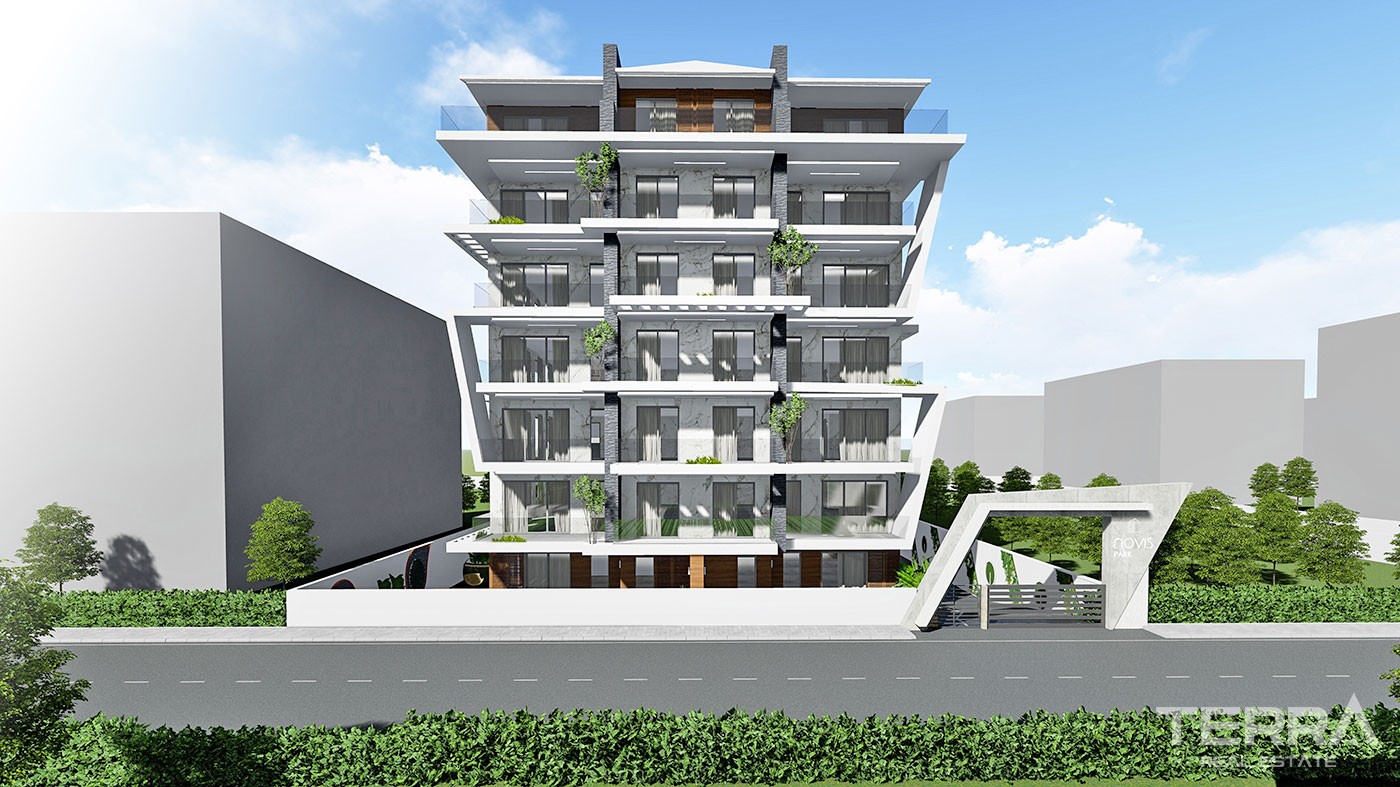 Appartements Modernes Dans la Résidence à 150 m de la Mer à Kestel - 39431