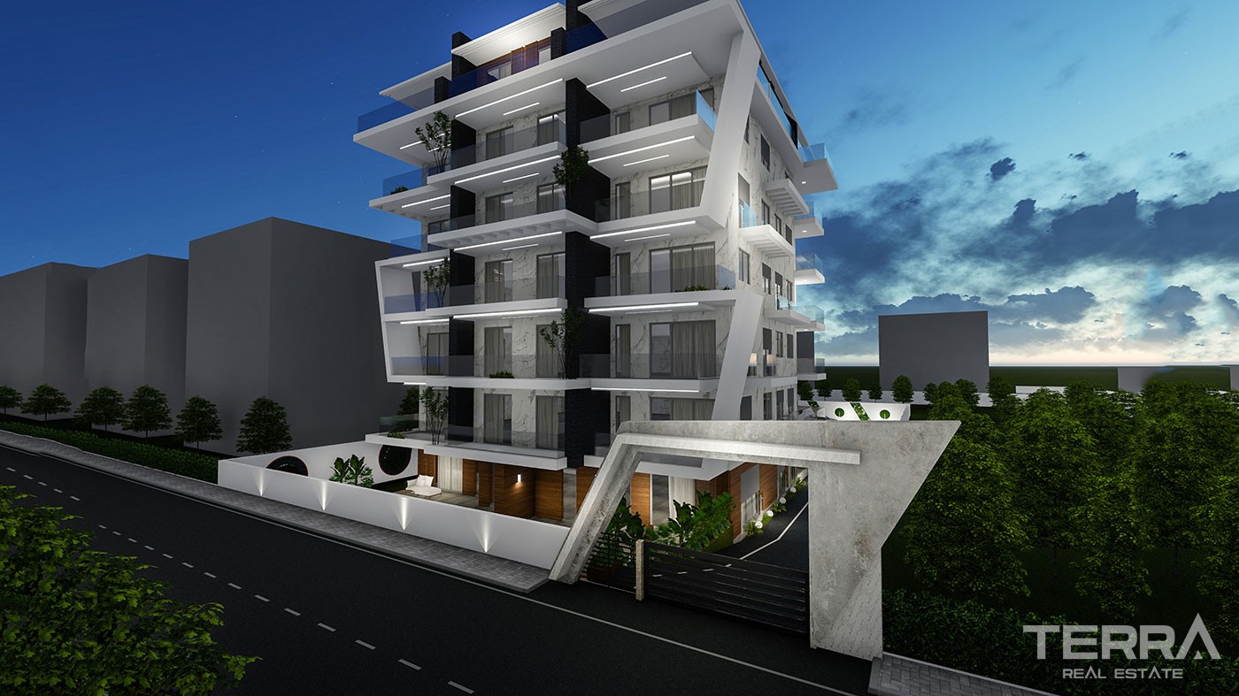 Appartements Modernes Dans la Résidence à 150 m de la Mer à Kestel - 39435
