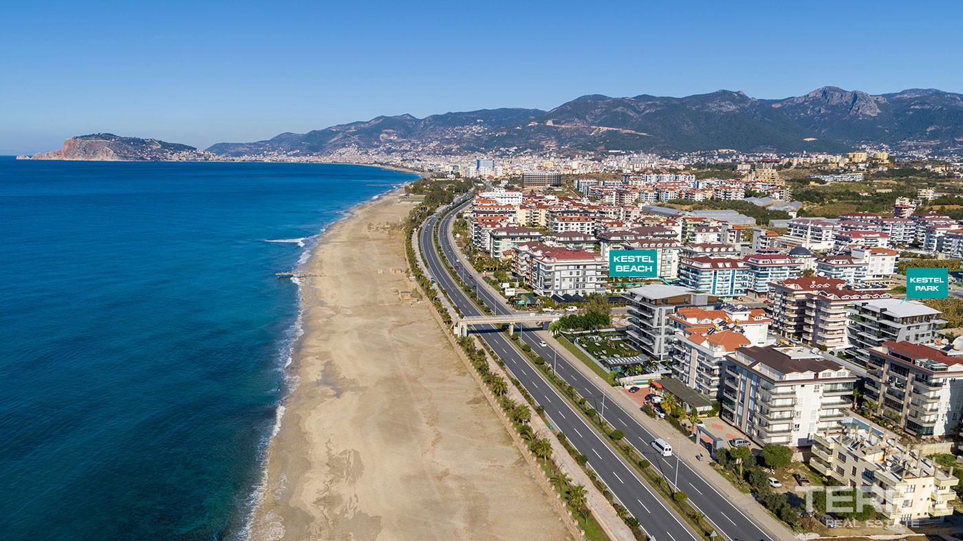 Appartements Modernes Dans la Résidence à 150 m de la Mer à Kestel - 39438