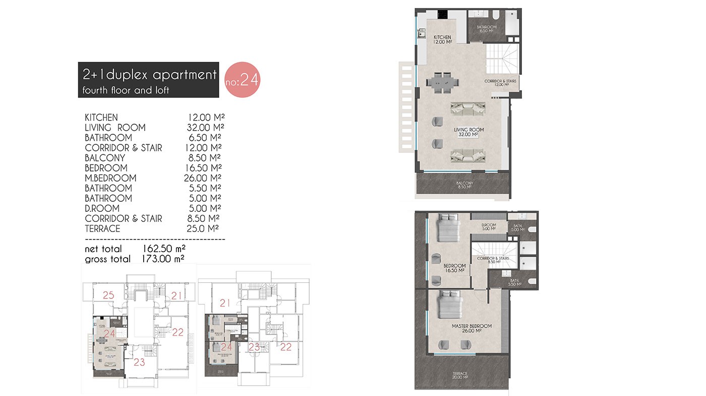 Appartements Modernes Dans la Résidence à 150 m de la Mer à Kestel - 39456