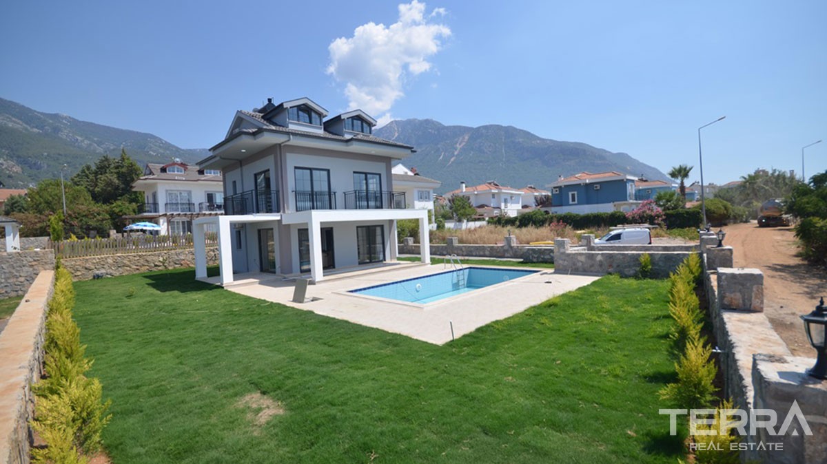 Modern High Quality Villa With an Open View in Fethiye Ovacık - 39499
