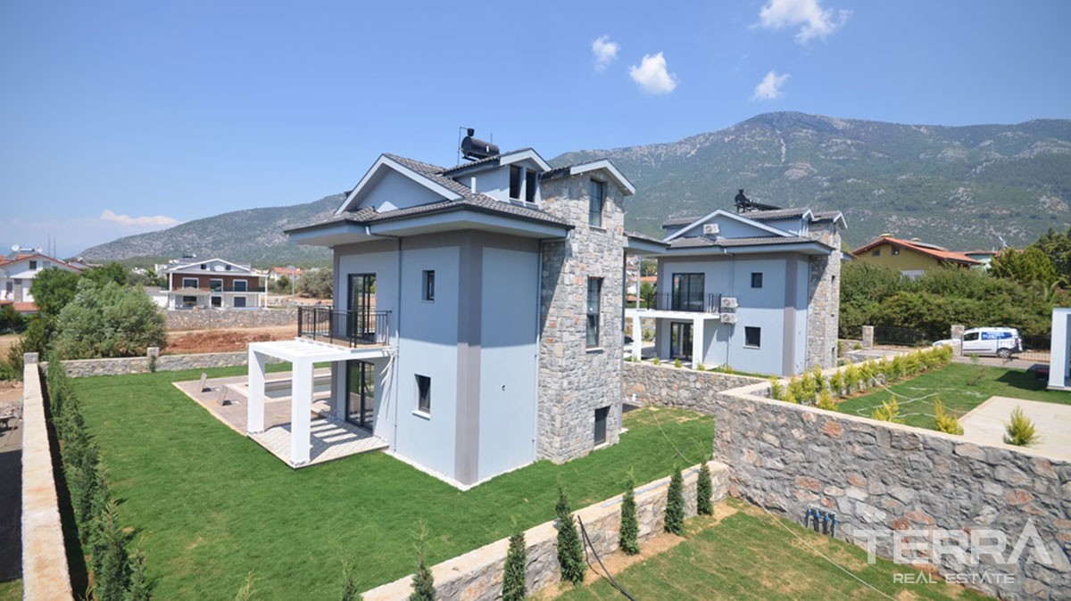 Modern High Quality Villa With an Open View in Fethiye Ovacık - 39502