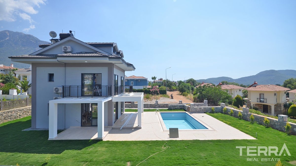Modern High Quality Villa With an Open View in Fethiye Ovacık - 39504