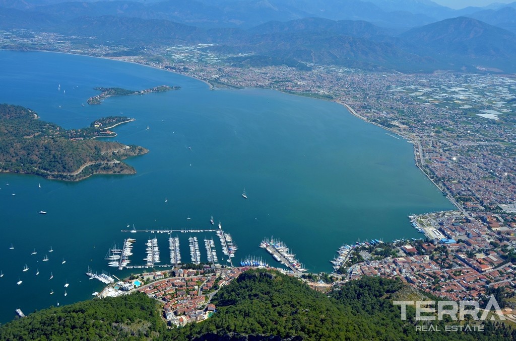 Exklusive Immobilien am Strand zum Verkauf in Fethiye Şövalye Island - 39522