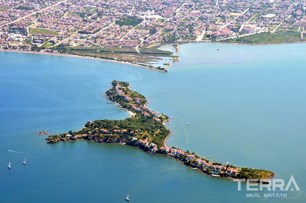 Exklusive Immobilien am Strand zum Verkauf in Fethiye Şövalye Island - 39523