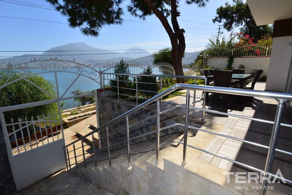 Exklusive Immobilien am Strand zum Verkauf in Fethiye Şövalye Island - 39557
