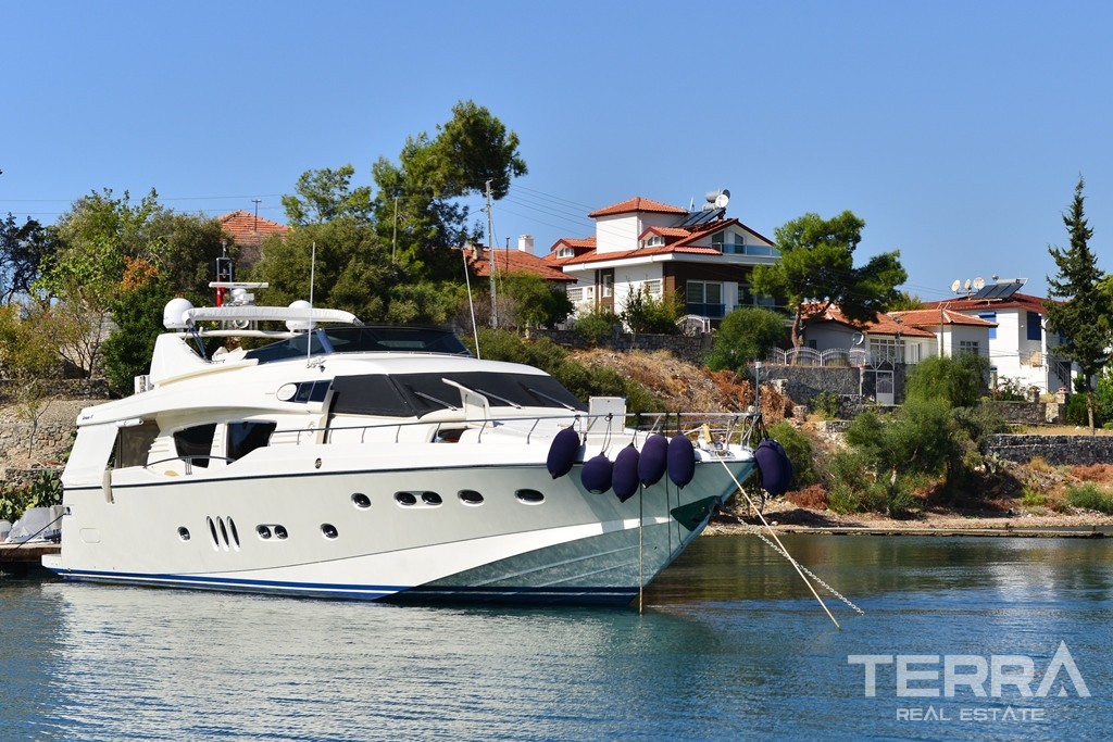Exklusive Immobilien am Strand zum Verkauf in Fethiye Şövalye Island - 39561
