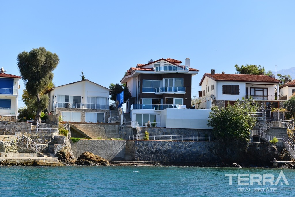 Exklusive Immobilien am Strand zum Verkauf in Fethiye Şövalye Island - 39562