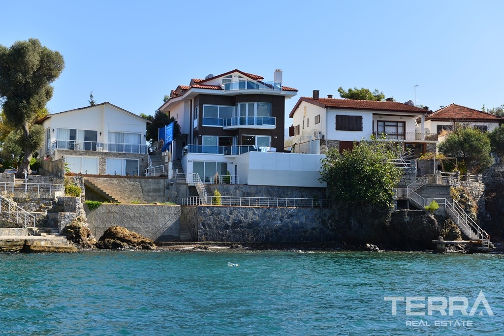 Exklusive Immobilien am Strand zum Verkauf in Fethiye Şövalye Island - 39563