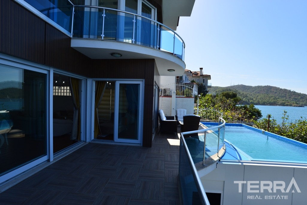 Exclusive Beach Front Real Estate for Sale in Fethiye Şövalye Island