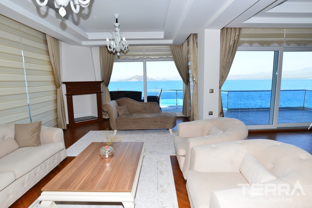 Exklusive Immobilien am Strand zum Verkauf in Fethiye Şövalye Island - 39573