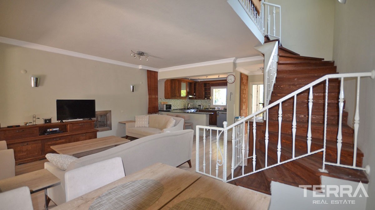 Three Bedroom Detached Villa With Large Pool  For Sale in Ovacık - 39866