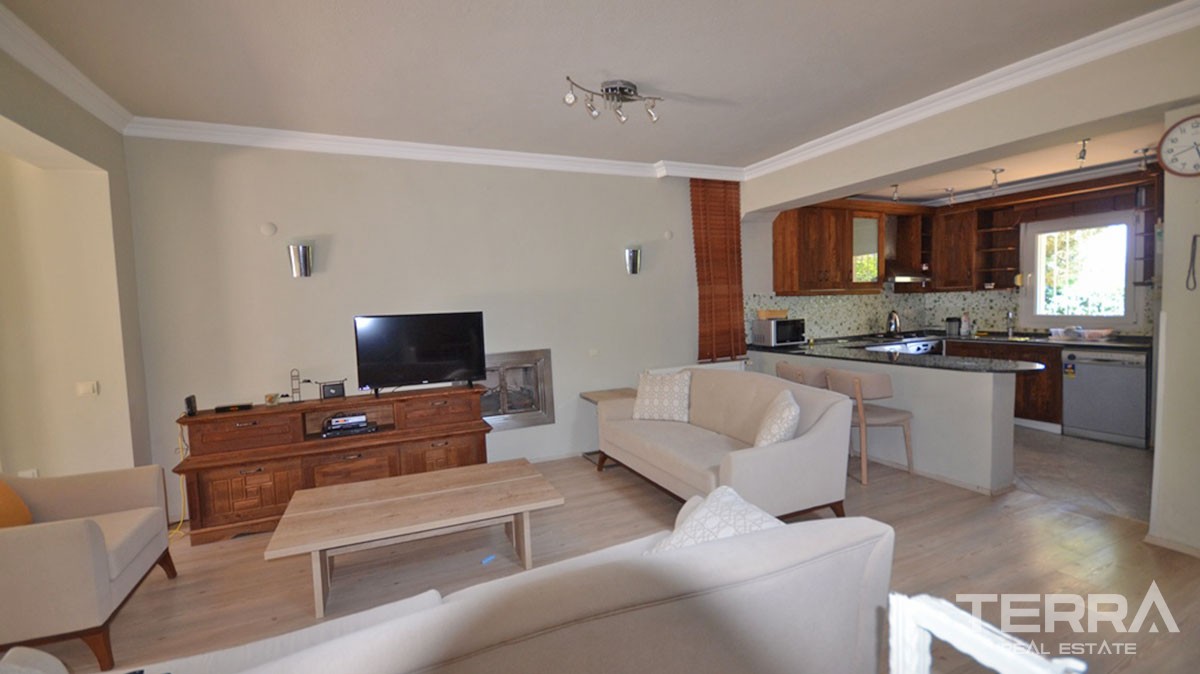 Three Bedroom Detached Villa With Large Pool  For Sale in Ovacık - 39867