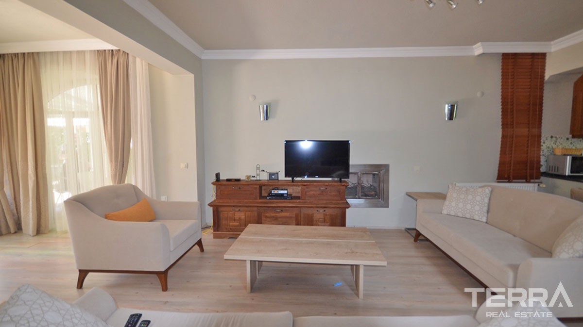 Three Bedroom Detached Villa With Large Pool  For Sale in Ovacık - 39868