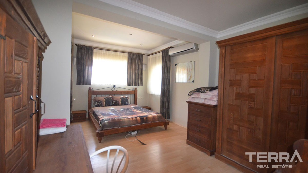 Three Bedroom Detached Villa With Large Pool  For Sale in Ovacık - 39880