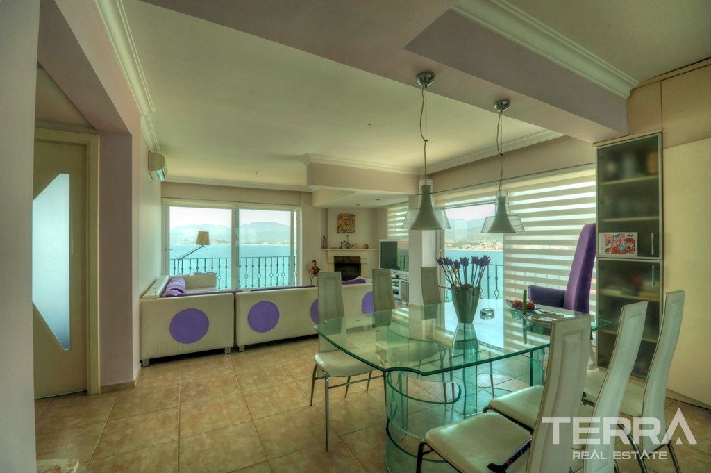 Seafront Villa with Beach View For Sale in Fethiye Şovalye Island - 39821