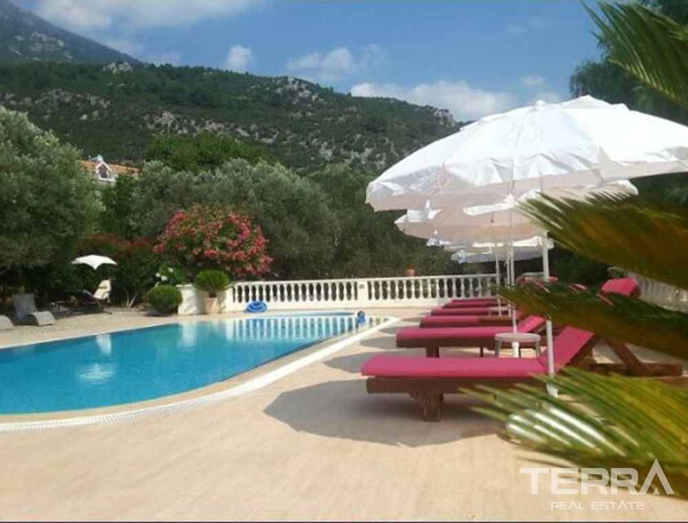 Comfortable Renewed Villa With a Large Garden & Pool in Fethiye Ovacık - 39752