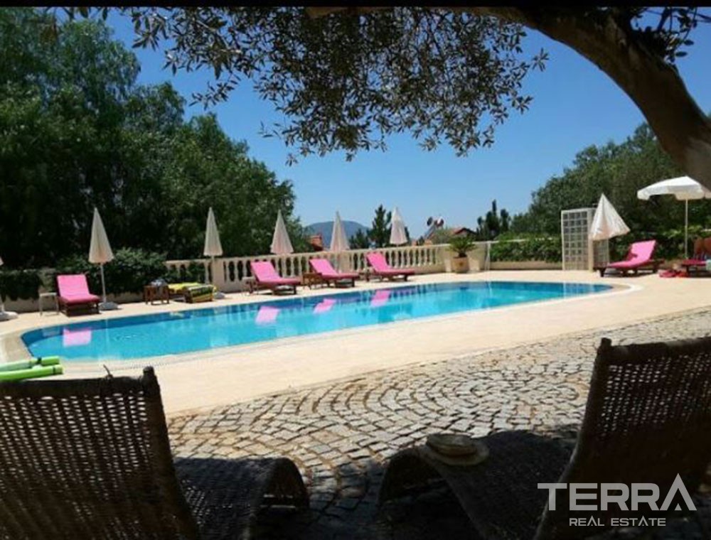 Comfortable Renewed Villa With a Large Garden & Pool in Fethiye Ovacık - 39765