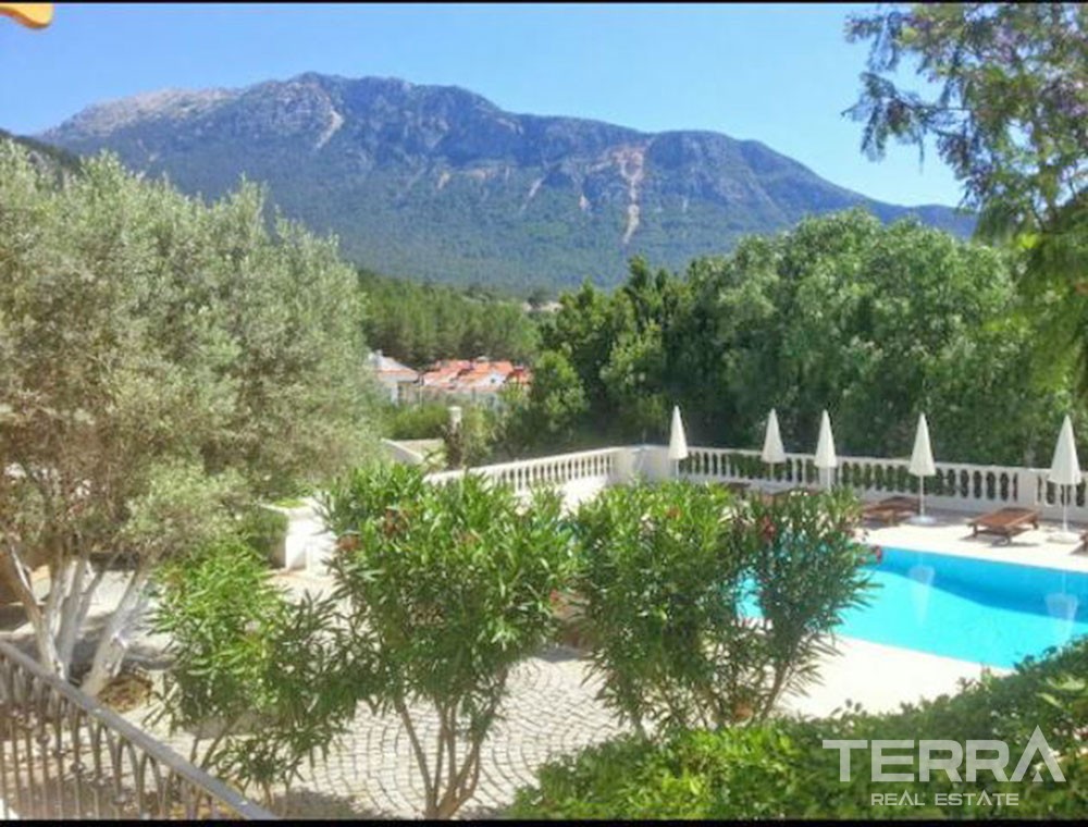 Comfortable Renewed Villa With a Large Garden & Pool in Fethiye Ovacık - 39766