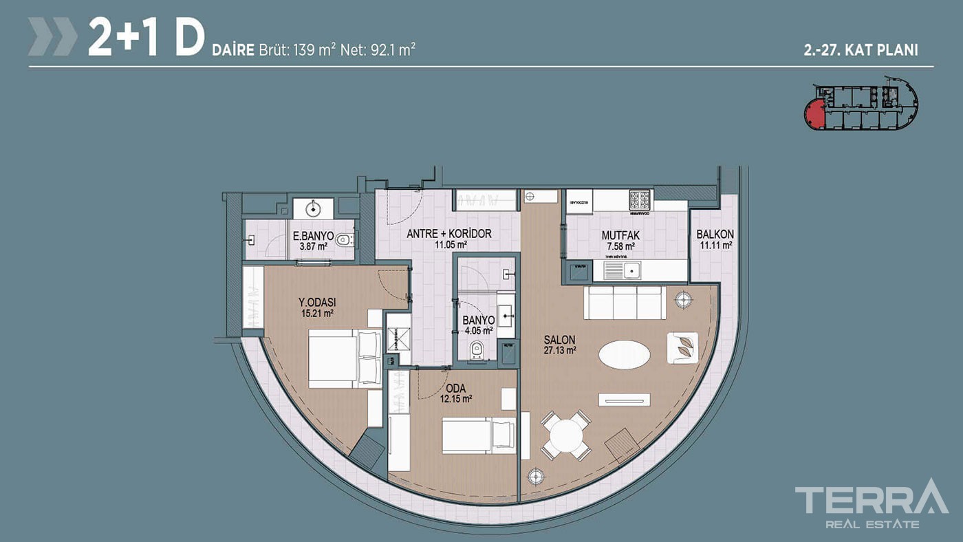Move-In Ready Apartments for Sale in New Centre of Istanbul Bağcılar - 39856