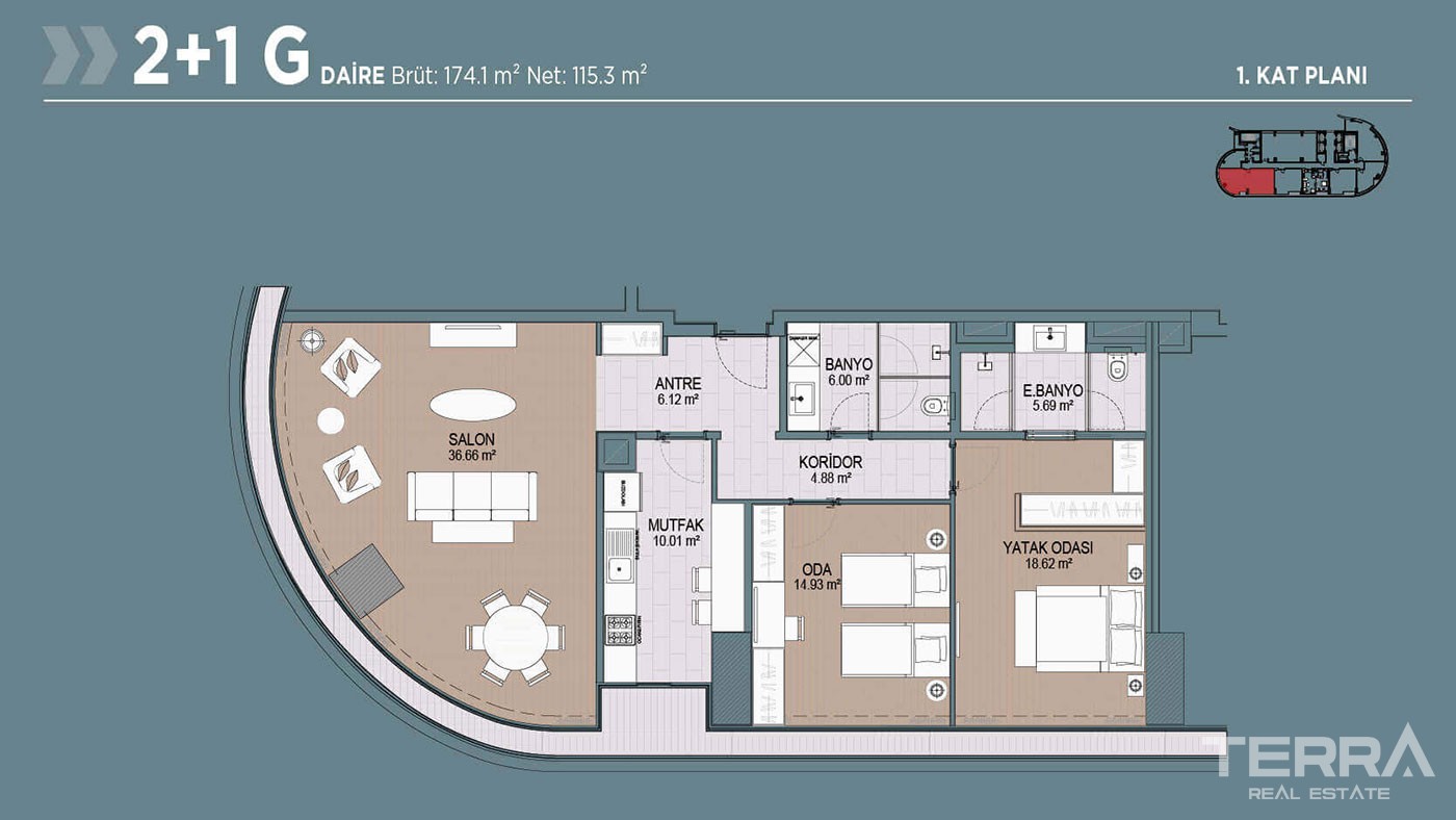 Move-In Ready Apartments for Sale in New Centre of Istanbul Bağcılar - 39858