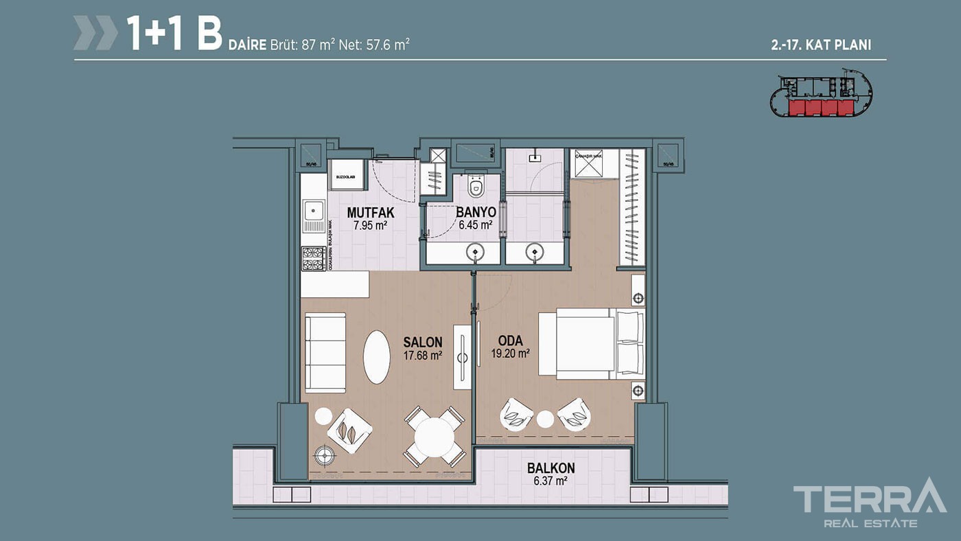 Move-In Ready Apartments for Sale in New Centre of Istanbul Bağcılar - 39861