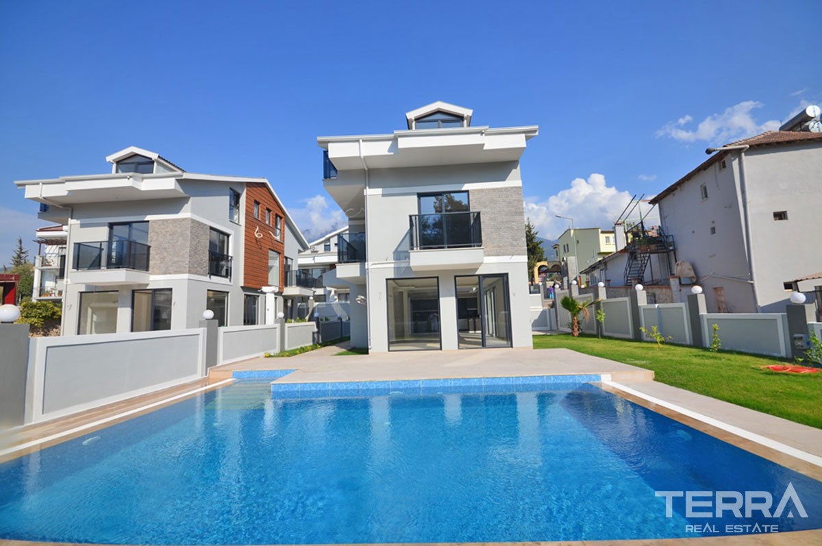 Brand New High Quality Villa For Sale in Fethiye Hisarönü - 39889
