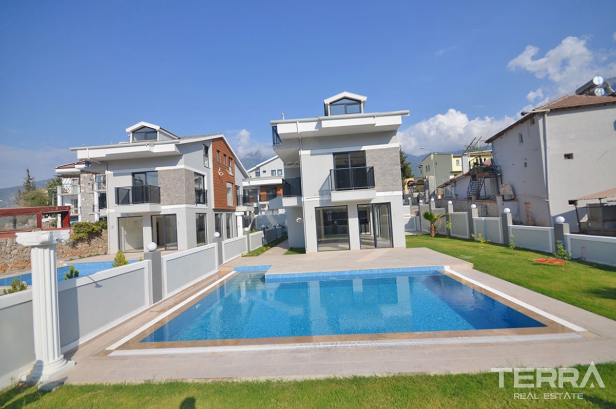 Brand New High Quality Villa For Sale in Fethiye Hisarönü - 39895
