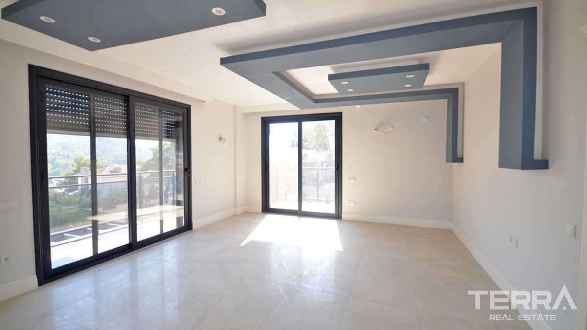 High Quality Sea and Mountain View Detached Villa For Sale in Fethiye - 43295