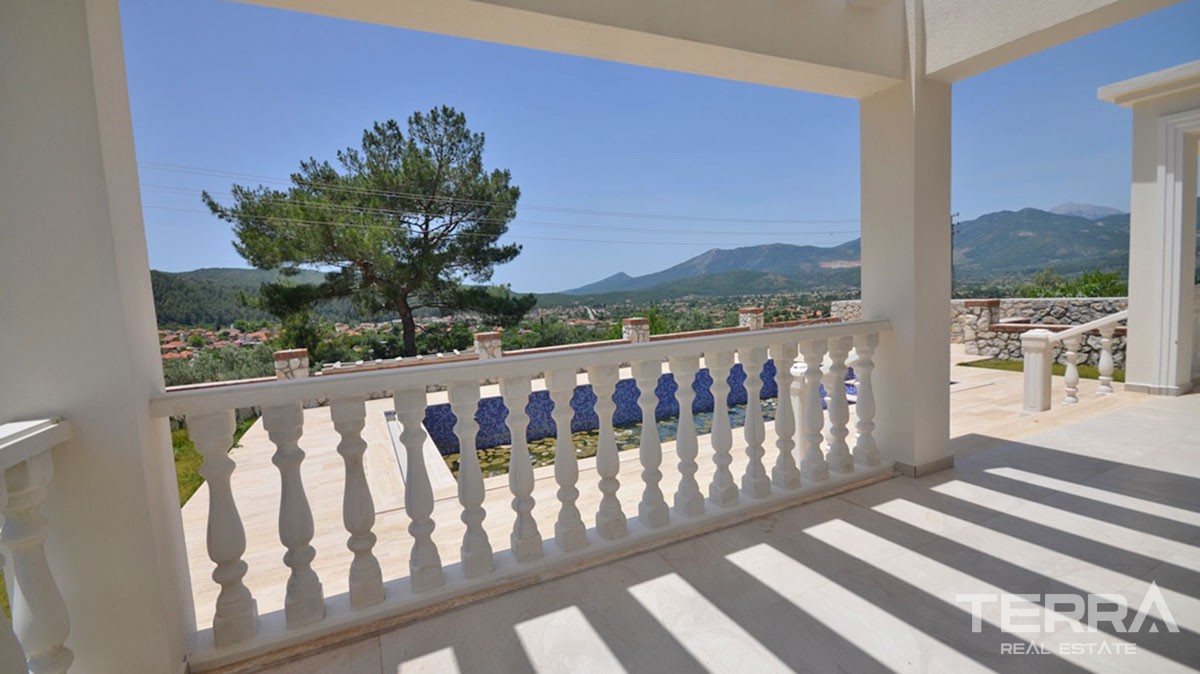 High Quality 3 Bed Villa with Mountain View for Sale in Fethiye Üzümlü - 40456