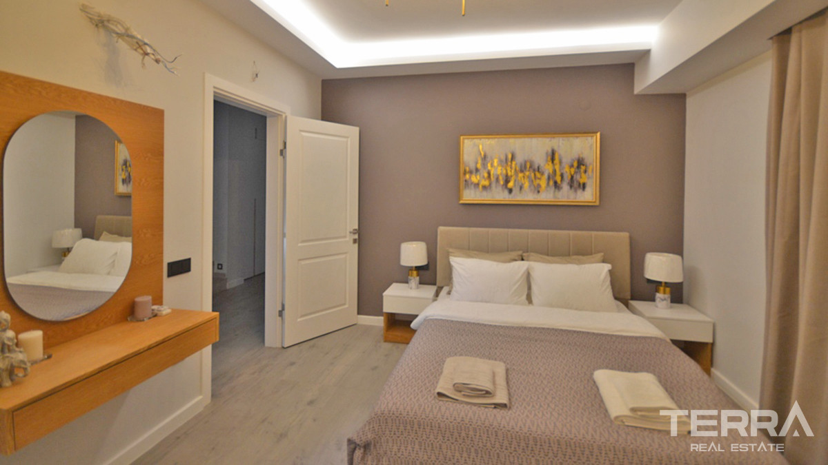 Modern Villa For Sale Close to the City Centre in Fethiye Çalış - 56096