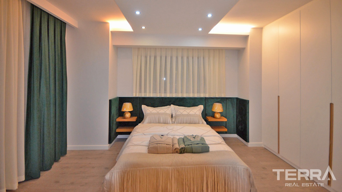 Modern Villa For Sale Close to the City Centre in Fethiye Çalış - 56100