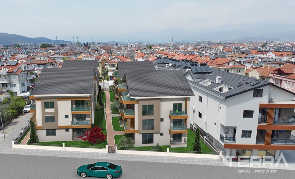 Affordable Apartments For Sale in Center of Fethiye Taşyaka District - 40063