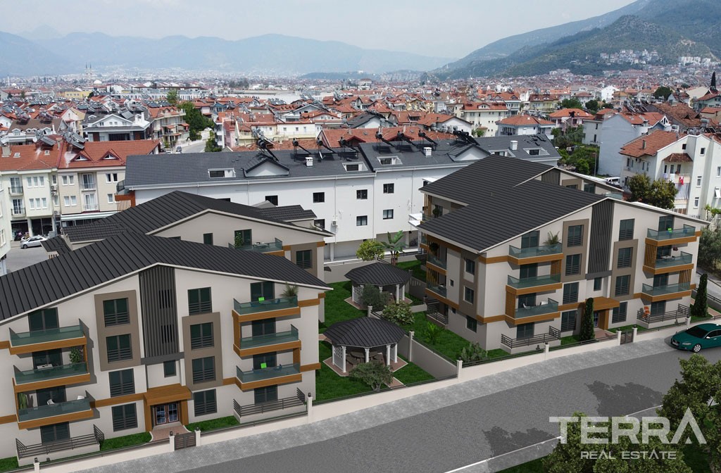 Affordable Apartments For Sale in Center of Fethiye Taşyaka District - 40064
