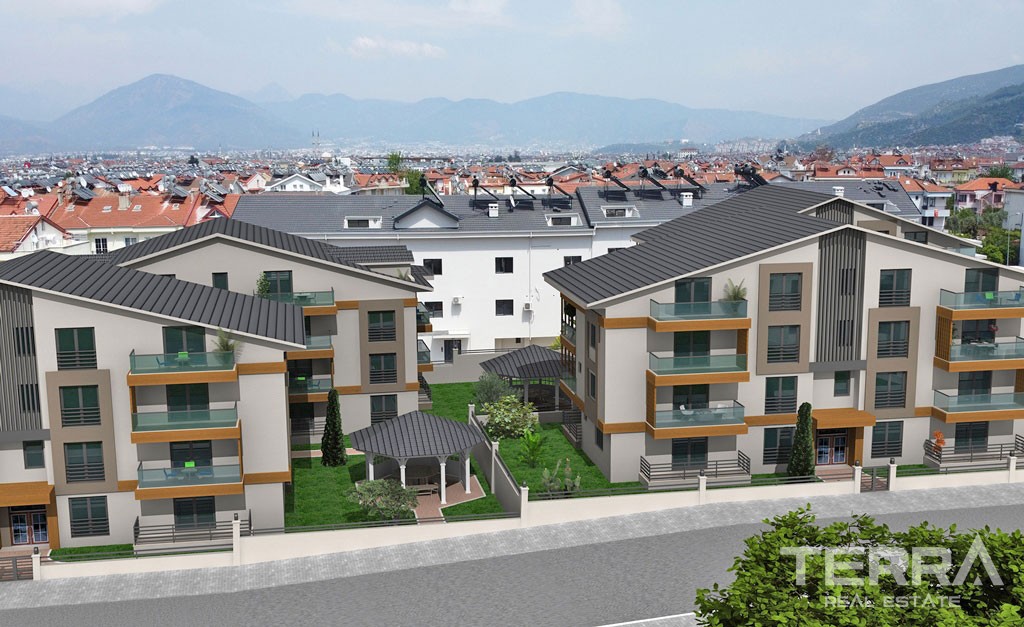 Affordable Apartments For Sale in Center of Fethiye Taşyaka District - 40065