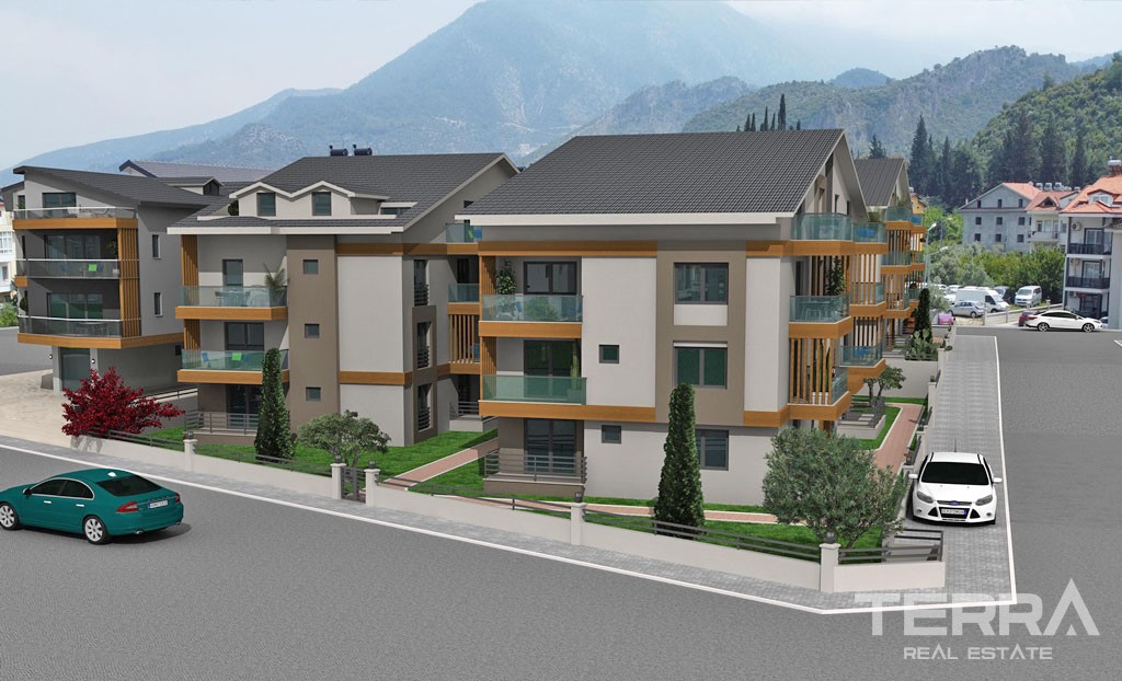 Affordable Apartments For Sale in Center of Fethiye Taşyaka District - 40066