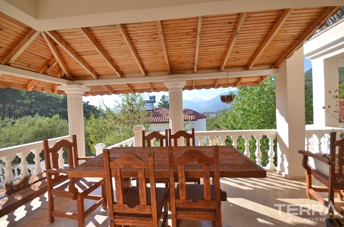 Resale Detached Villa With Private Swimming Pool in Üzümlü Fethiye - 40101