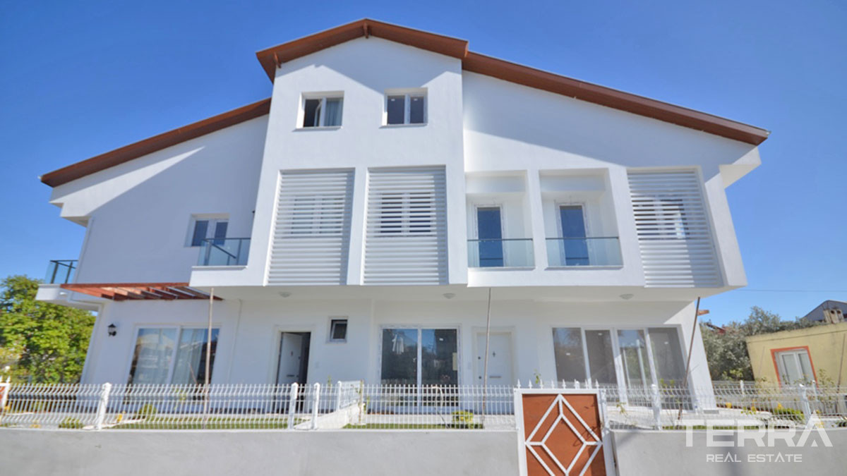 Semi-Detached House For Sale With Stylish Garden in Fethiye Centre
