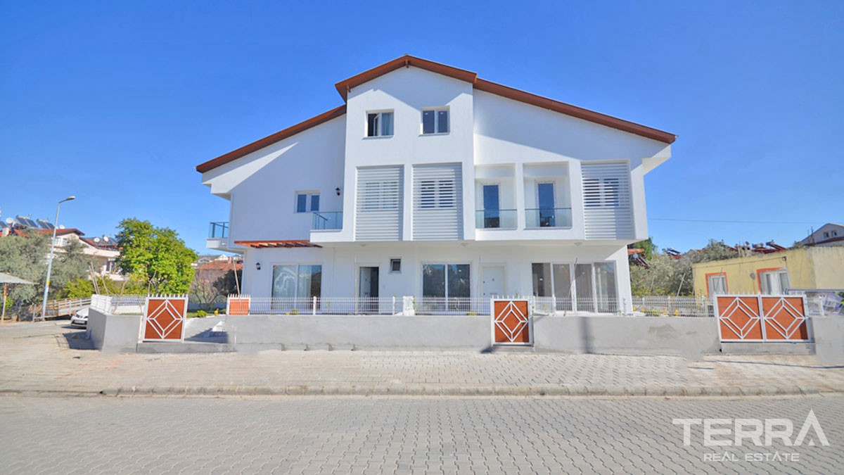 Semi-Detached House For Sale With Stylish Garden in Fethiye Centre - 51207