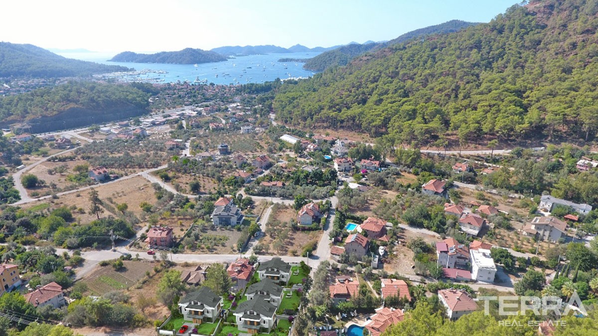 Luxury Detached Villas With Large Pool for Sale in Fethiye Göcek - 41889