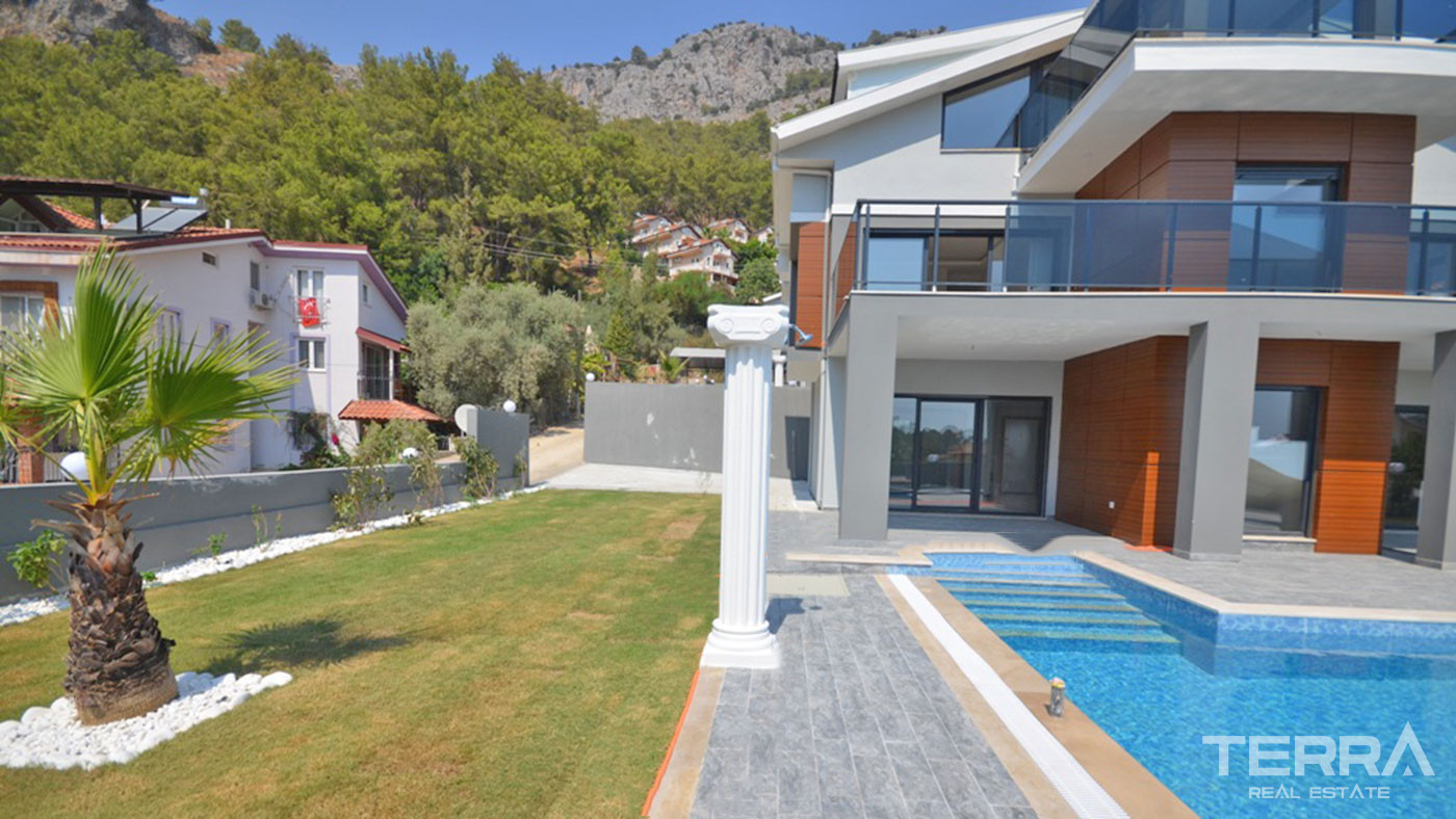Luxury Detached Villas With Large Pool for Sale in Fethiye Göcek - 58082