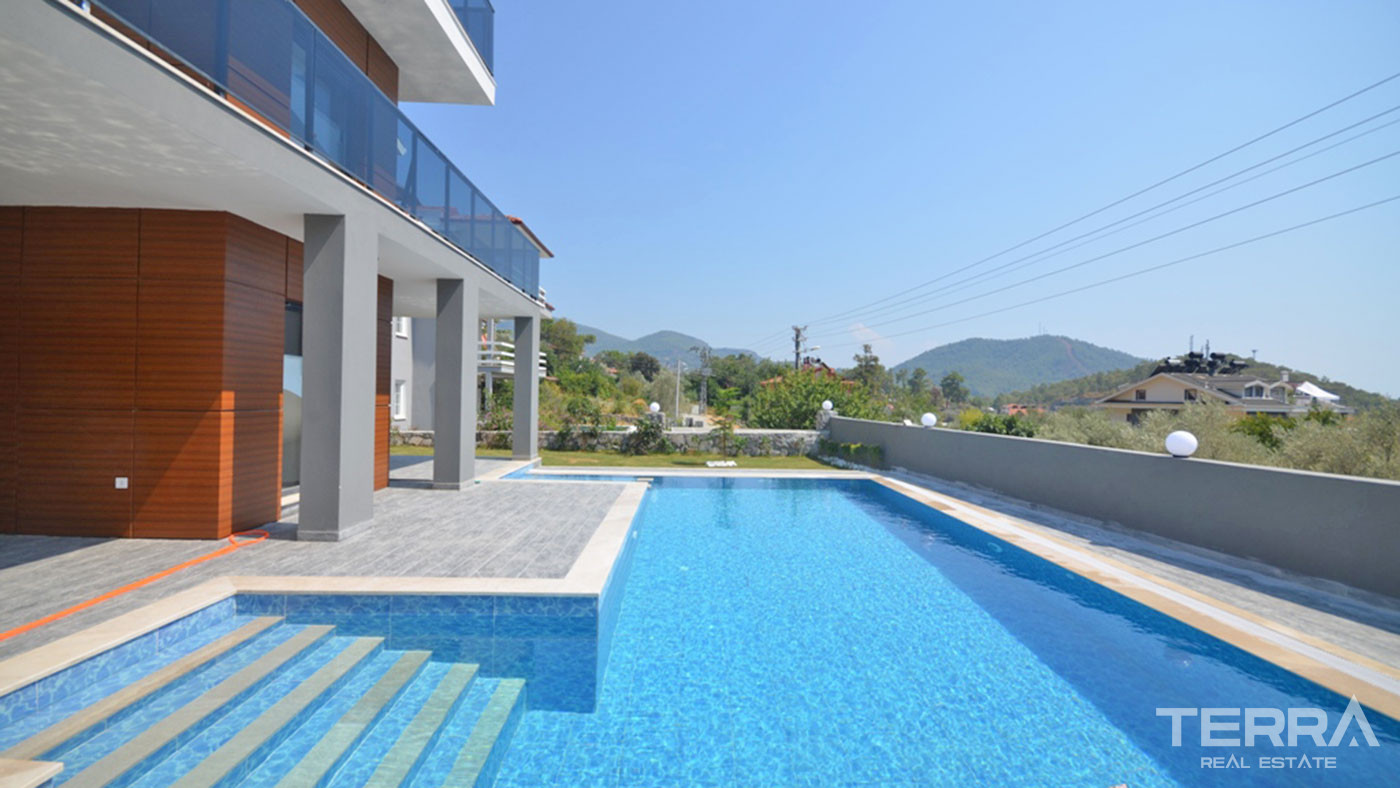 Luxury Detached Villas With Large Pool for Sale in Fethiye Göcek - 58087