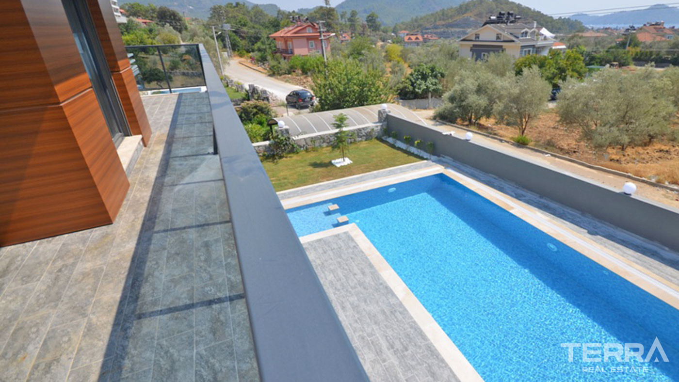 Luxury Detached Villas With Large Pool for Sale in Fethiye Göcek - 58098