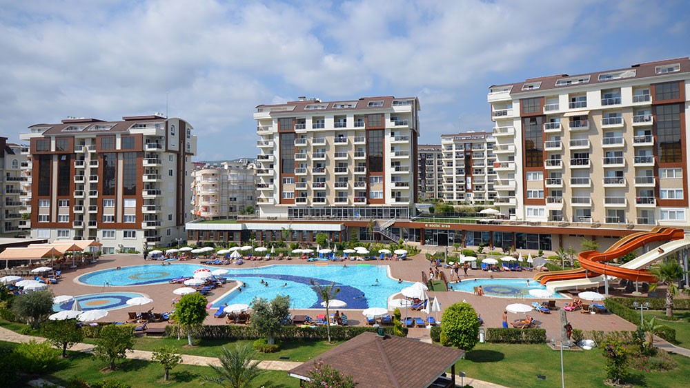 Hörnlägenhet med 1 sovrum till salu i Orion City Avsallar Alanya - 112