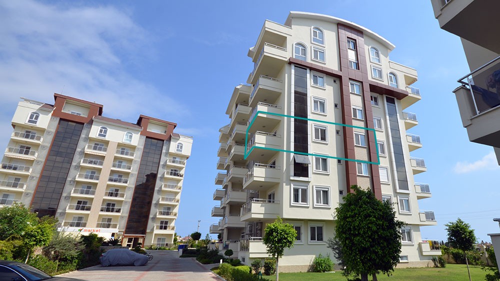 Hörnlägenhet med 1 sovrum till salu i Orion City Avsallar Alanya - 113